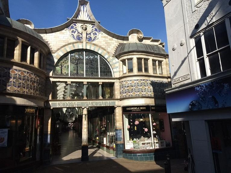 Our Patisserie in the Historic Royal Arcade, Norwich