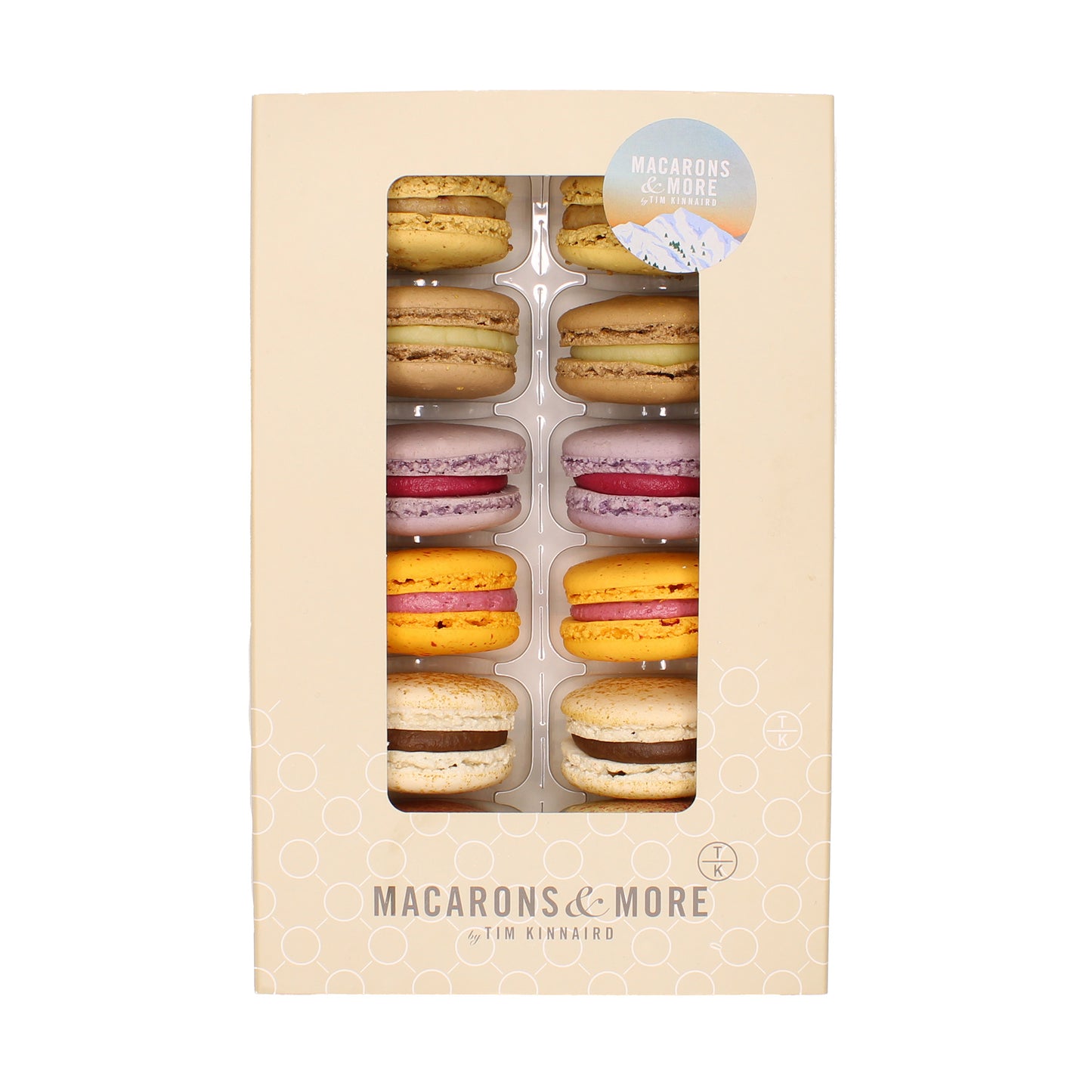 Festive Macaron Selection - Box of 12