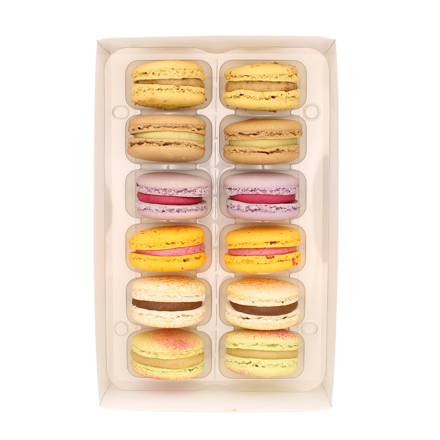 Festive Macaron Selection - Box of 12