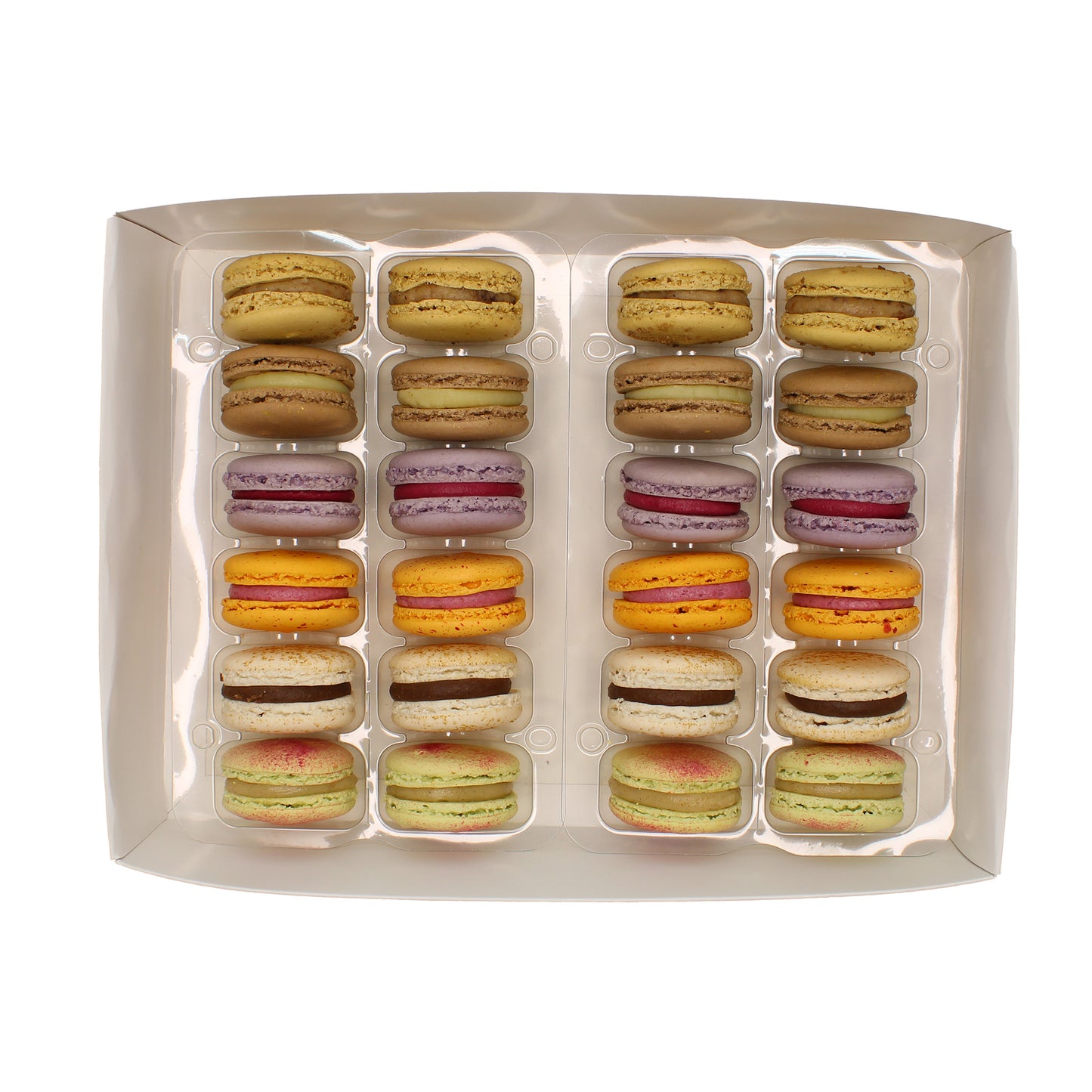 Festive Macaron Selection - Box of 24