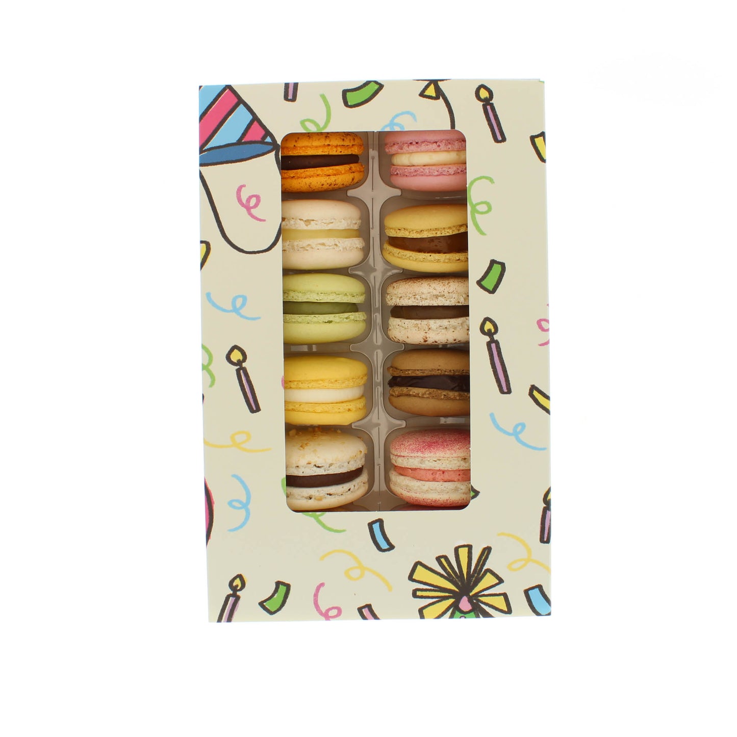 Celebration! - Box of 12 Macarons