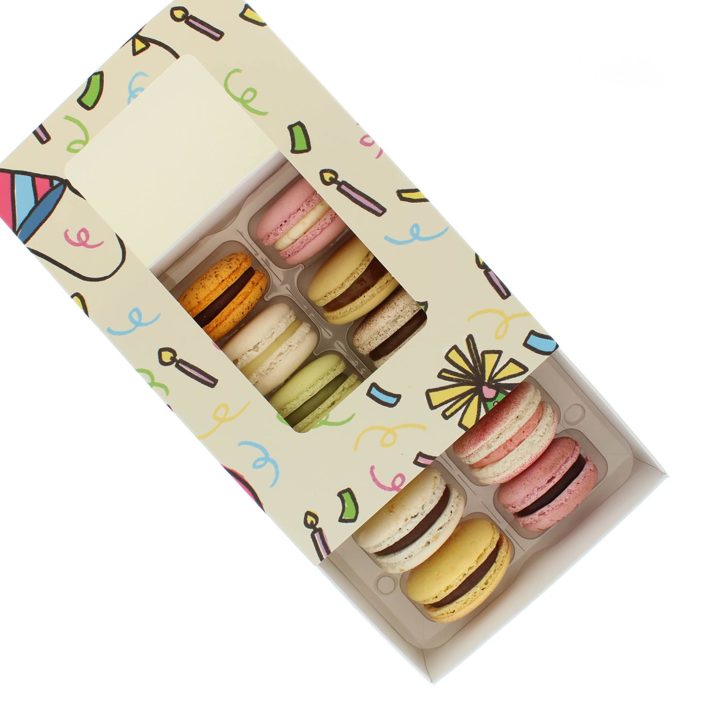 Celebration! - Box of 12 Macarons