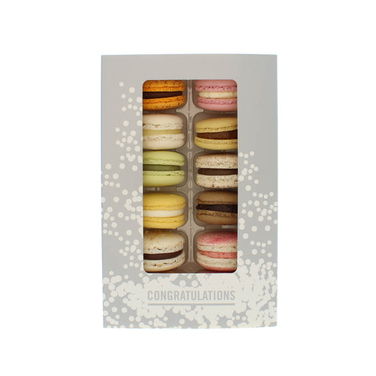 Congratulations! - Box of 12 Macarons