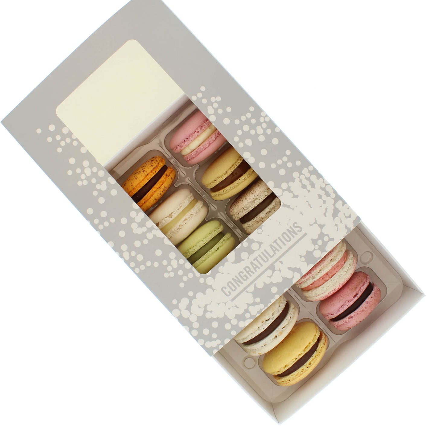 Congratulations! - Box of 12 Macarons