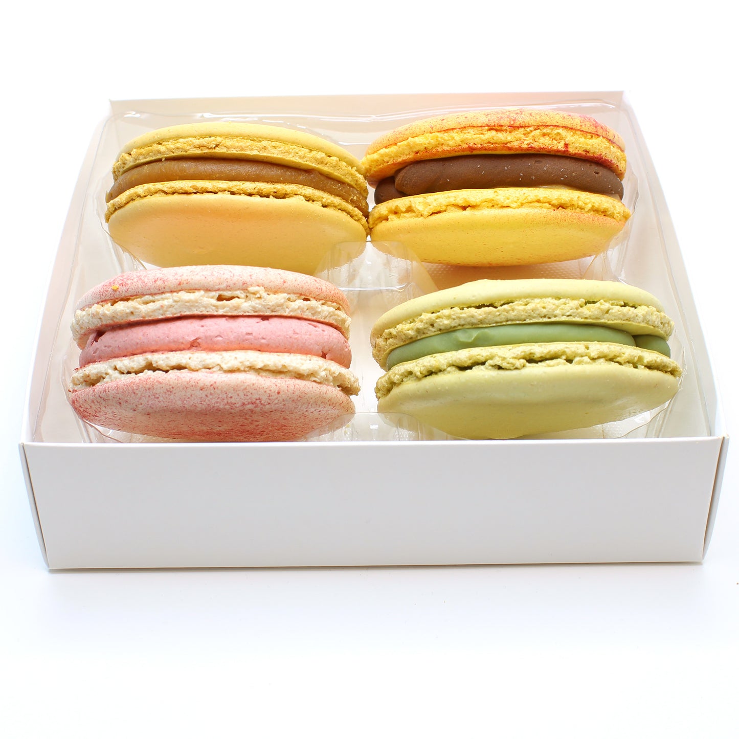 Large Macarons - Mixed Box of 4