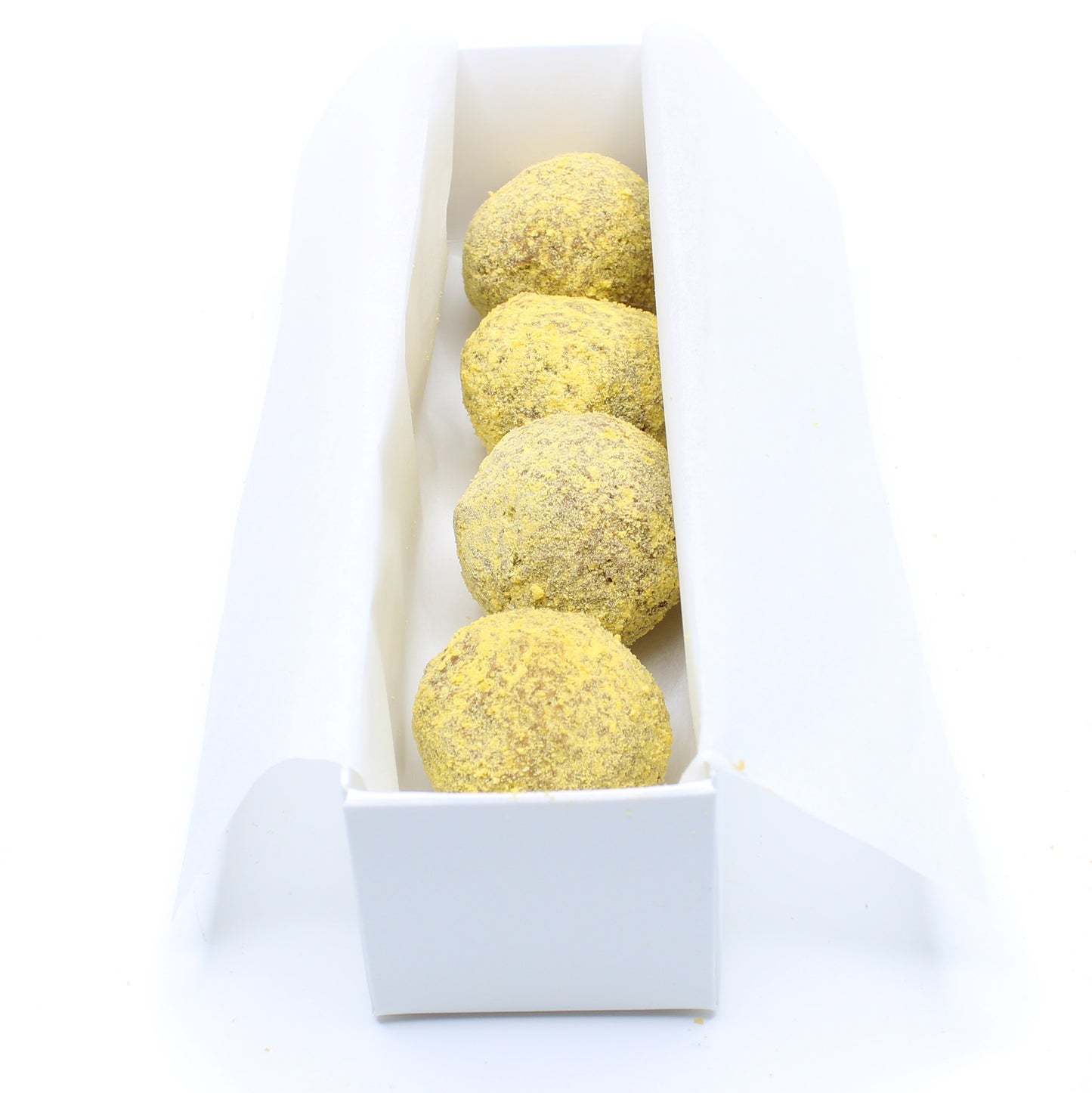 Passionfruit & Milk Chocolate Cake Truffles - Box of 4