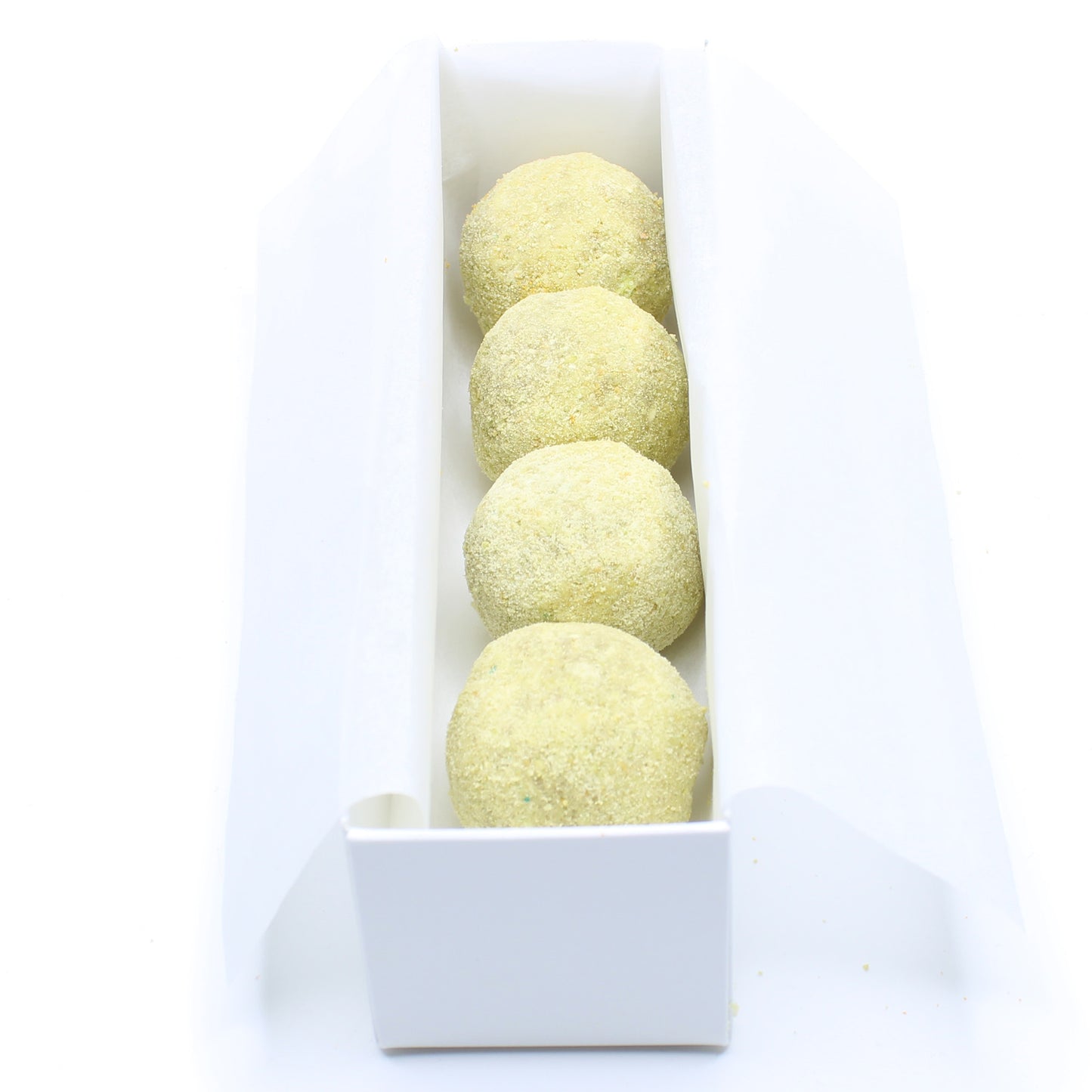 Raspberry & Pistachio Cake Truffles - Box of 4