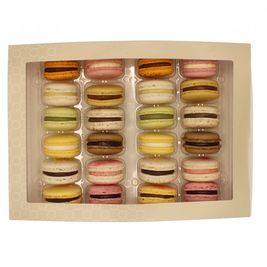 Signature Macaron Flavours - Box of 24