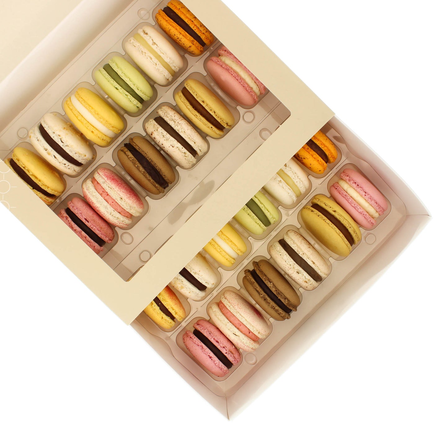 Signature Macaron Flavours - Box of 24