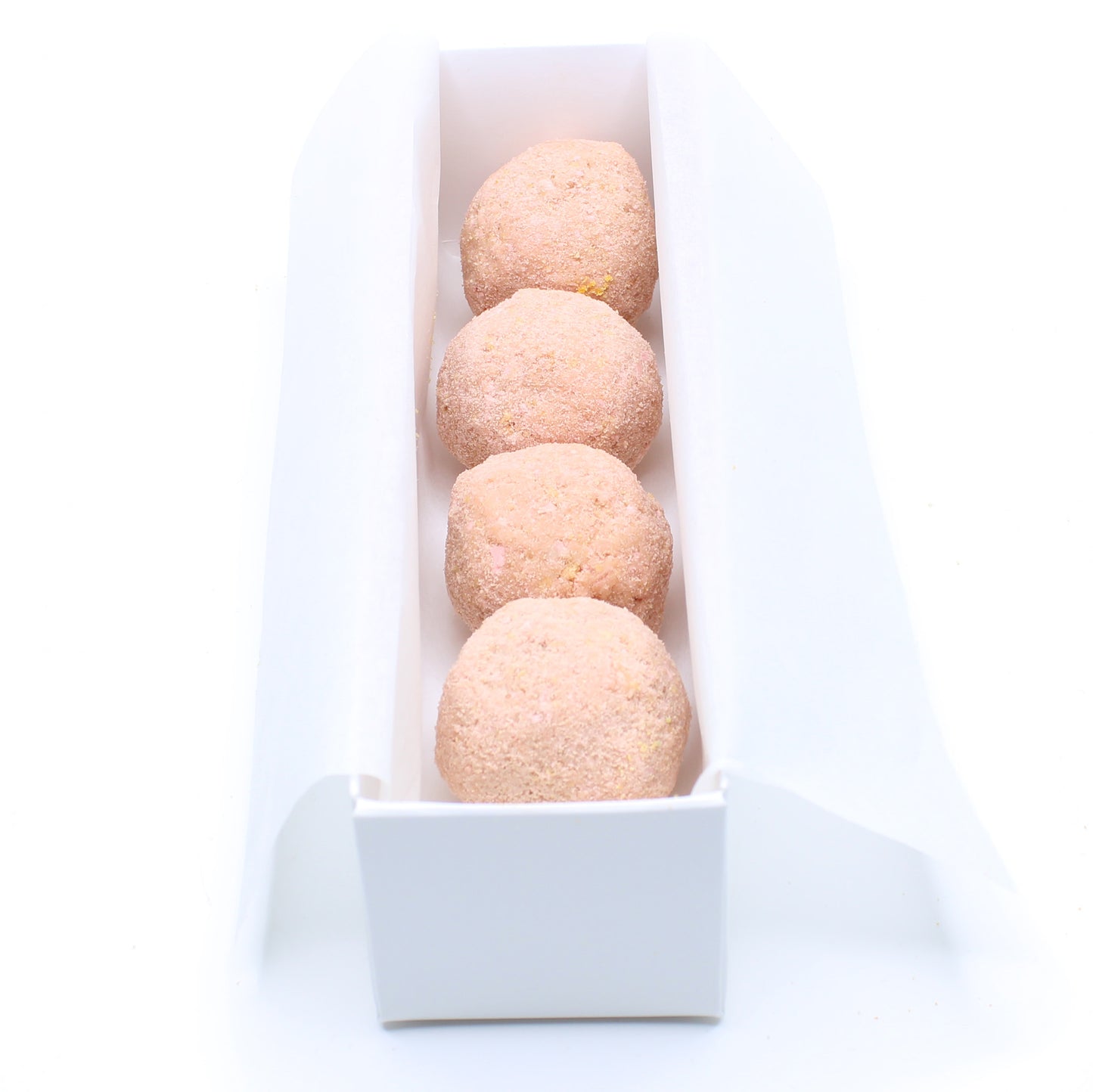 Strawberries & Cream Cake Truffles - Box of 4